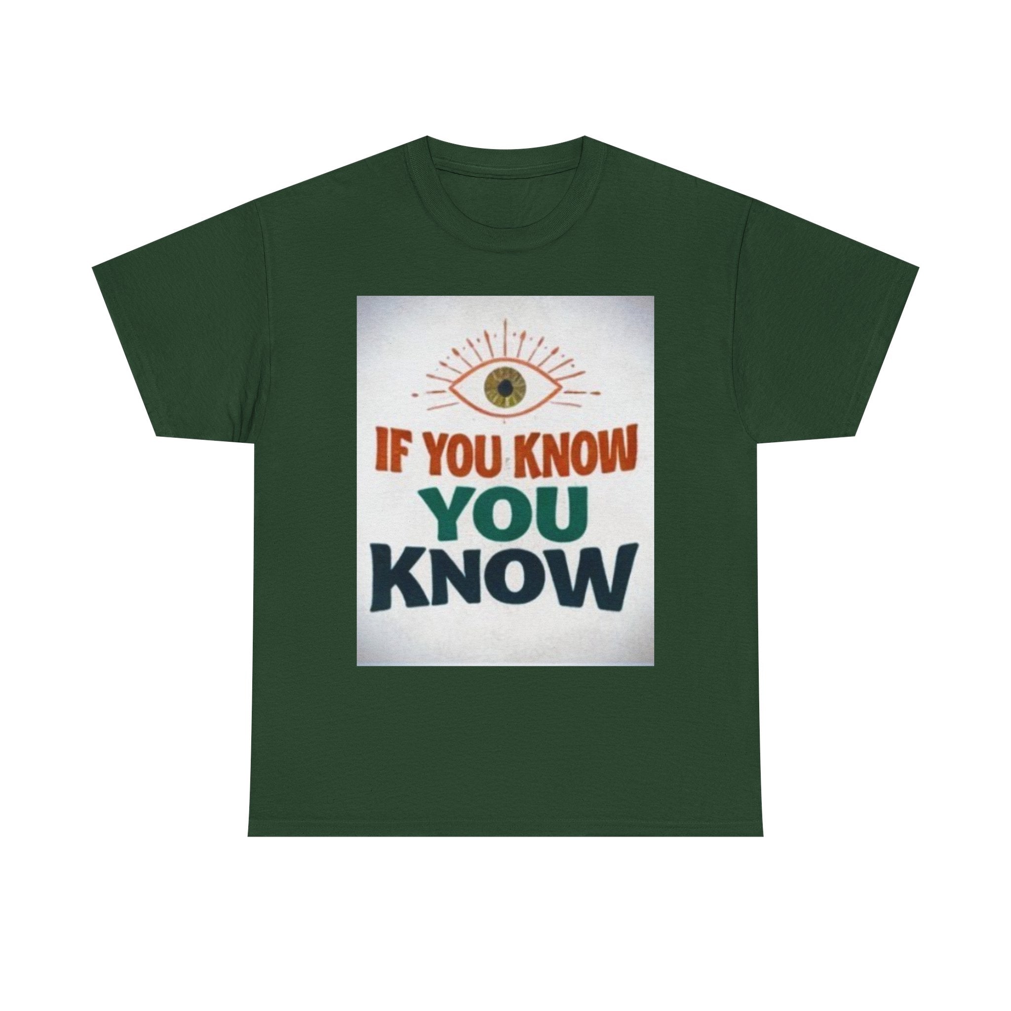 T-shirt rétro "If You Know You Know" | T-shirt graphique vintage