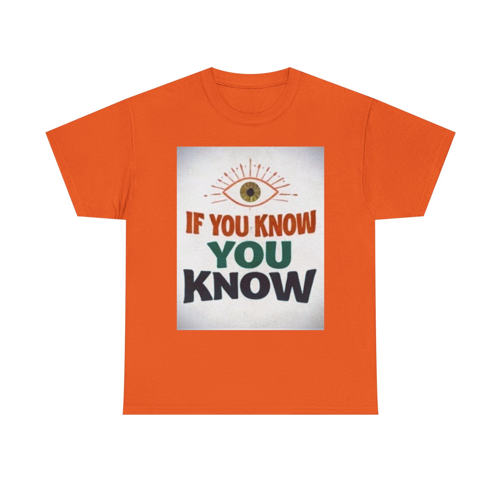 T-shirt rétro "If You Know You Know" | T-shirt graphique vintage