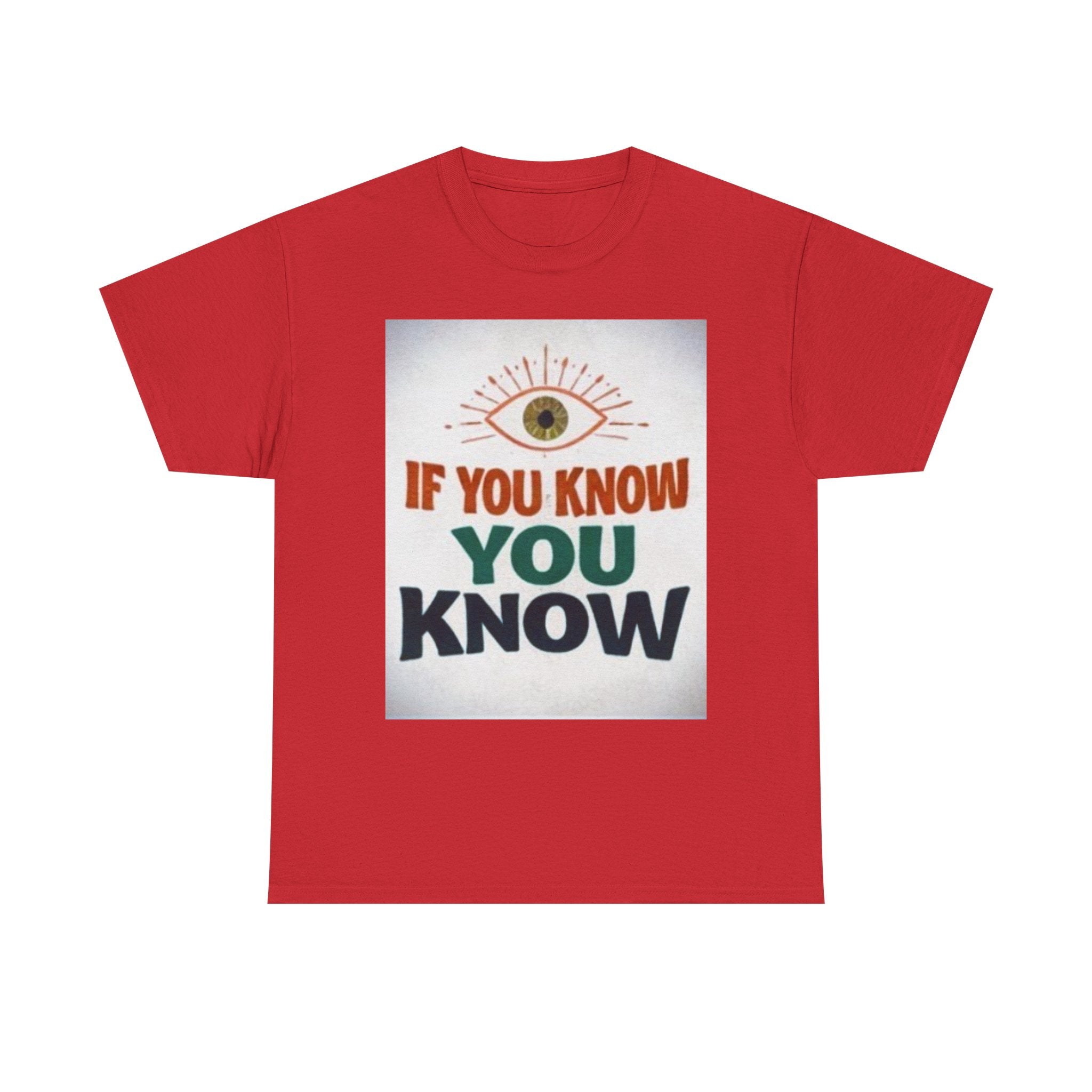 T-shirt rétro "If You Know You Know" | T-shirt graphique vintage