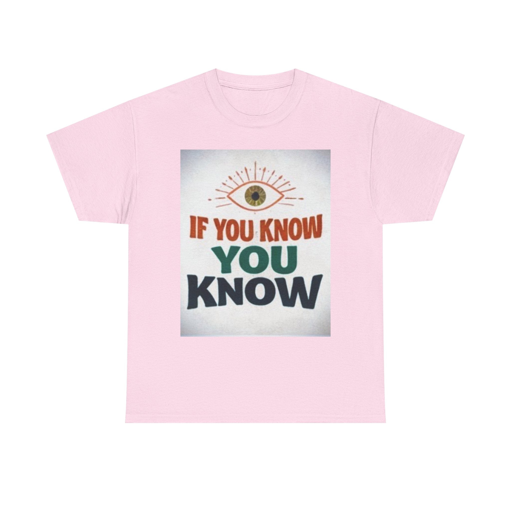 T-shirt rétro "If You Know You Know" | T-shirt graphique vintage