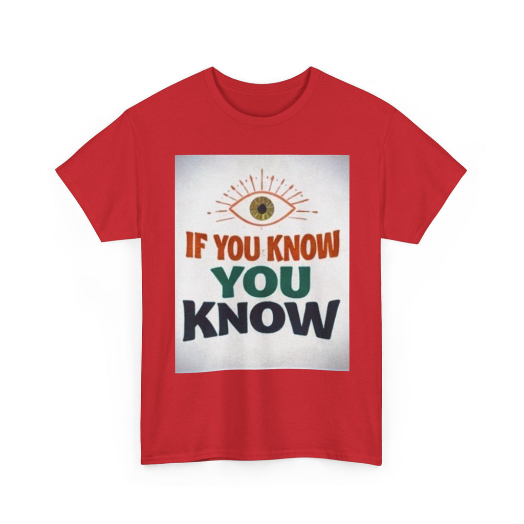 If You Know You Know Retro Eye Tee | Vintage Graphic T-Shirt