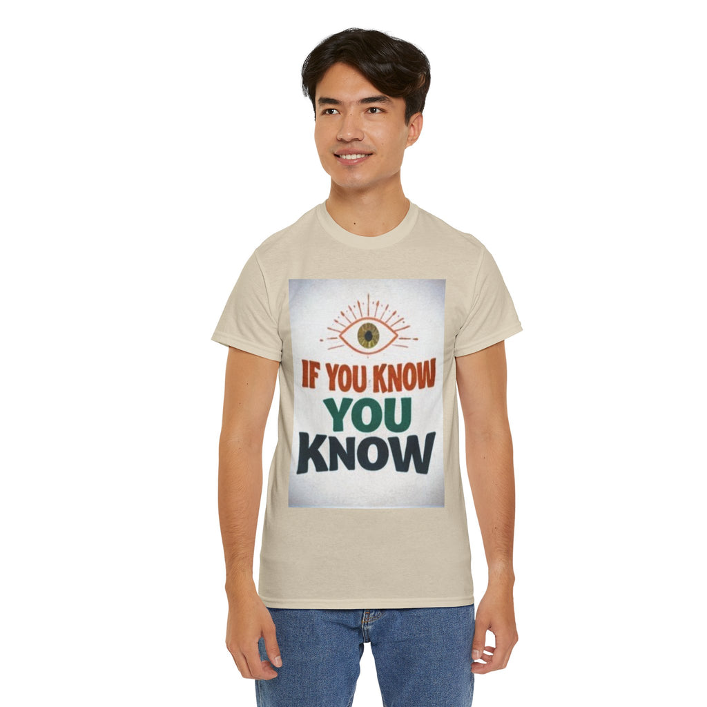 If You Know, You Know Retro Eye Tee — Vintage Graphic T-Shirt