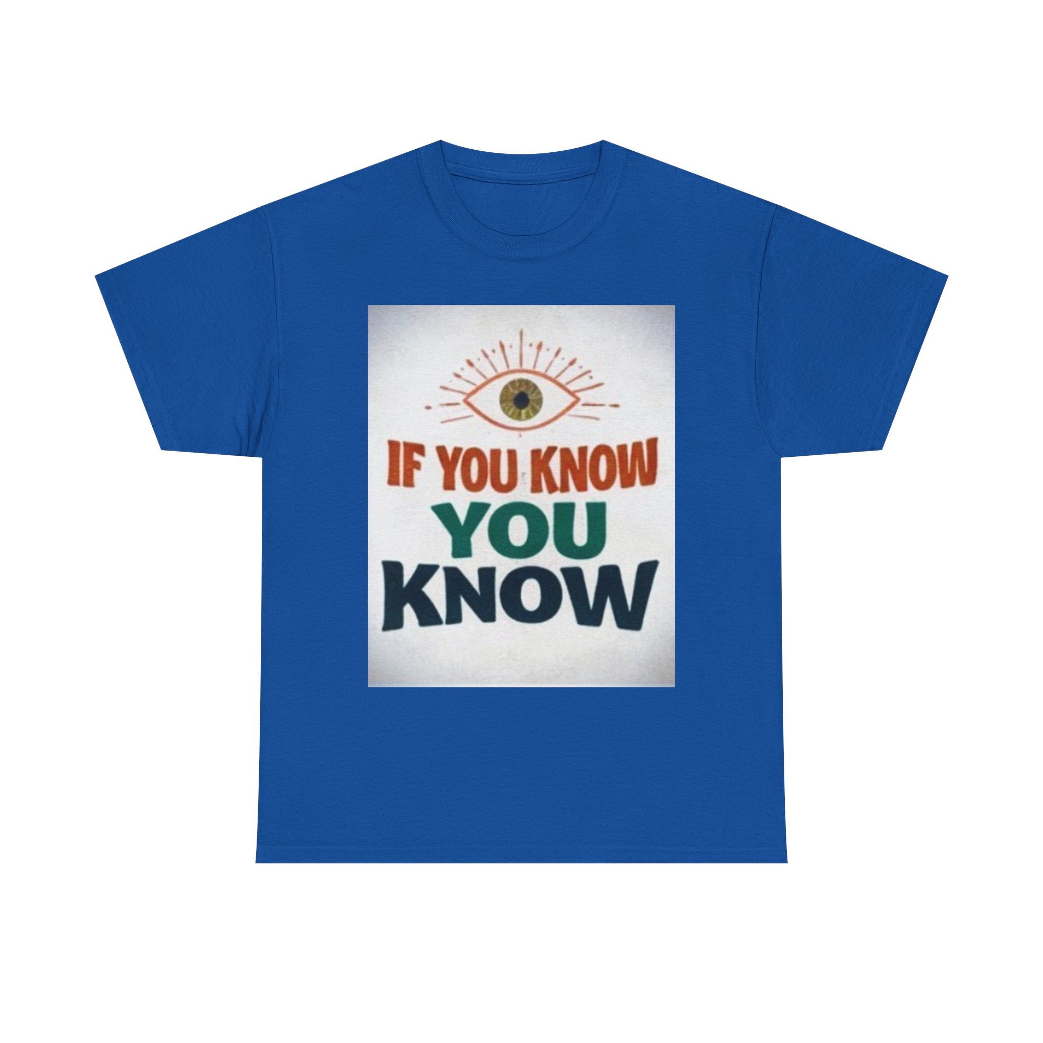 T-shirt rétro "If You Know You Know" | T-shirt graphique vintage