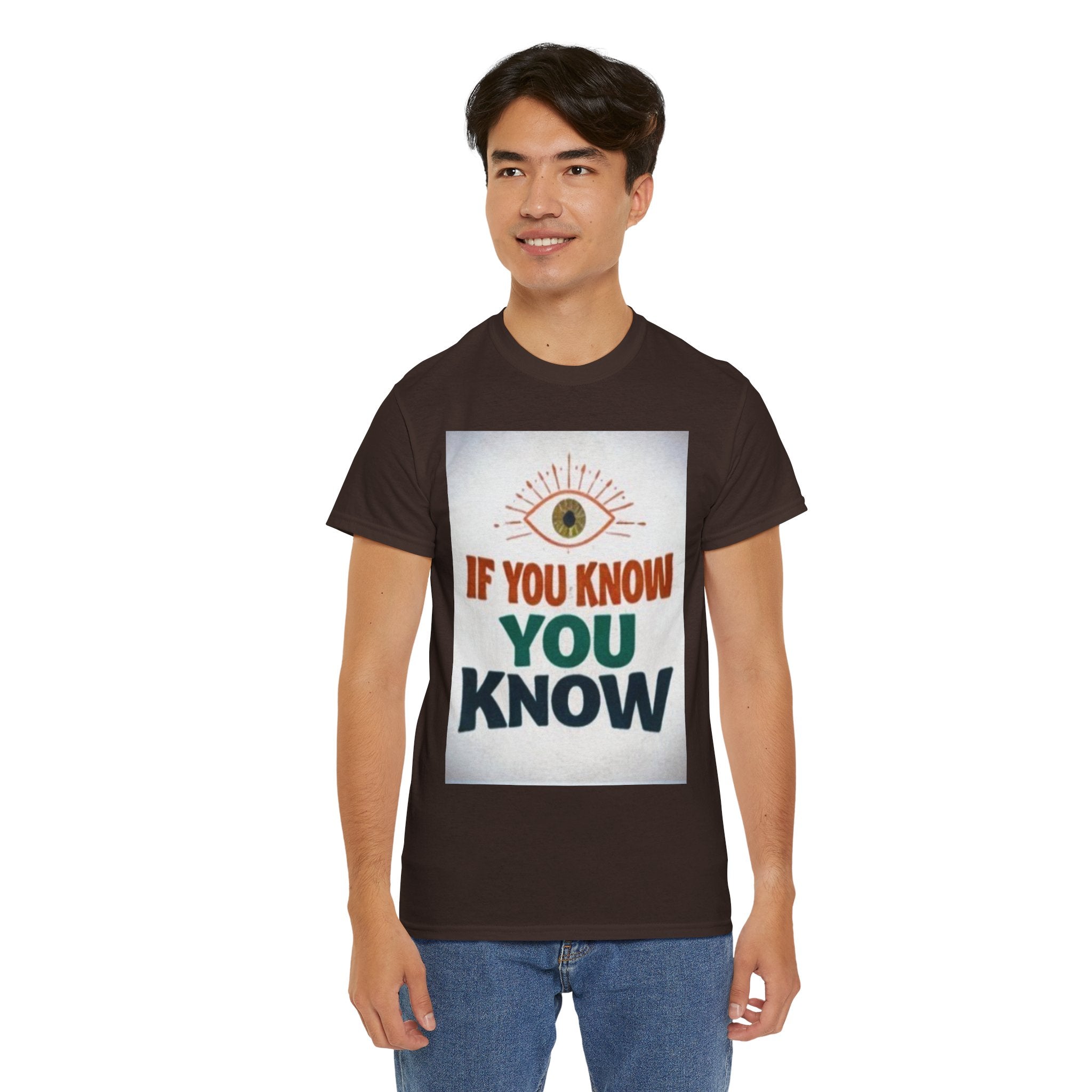 If You Know, You Know Retro Eye Tee — Vintage Graphic T-Shirt