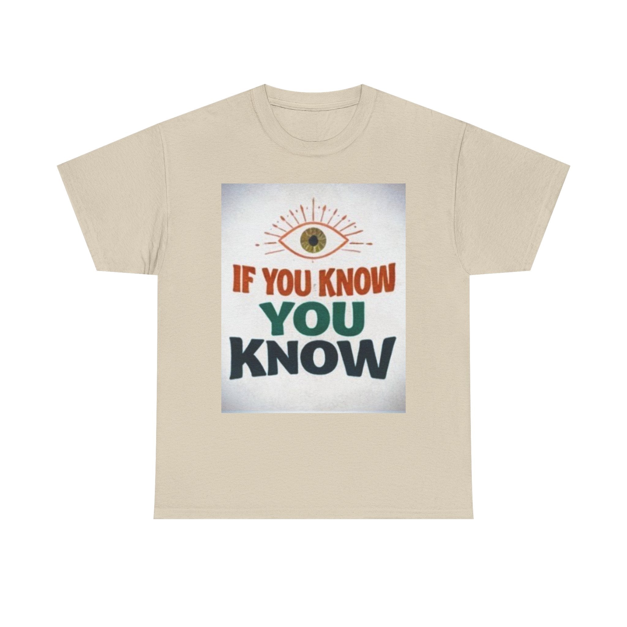 T-shirt rétro "If You Know You Know" | T-shirt graphique vintage