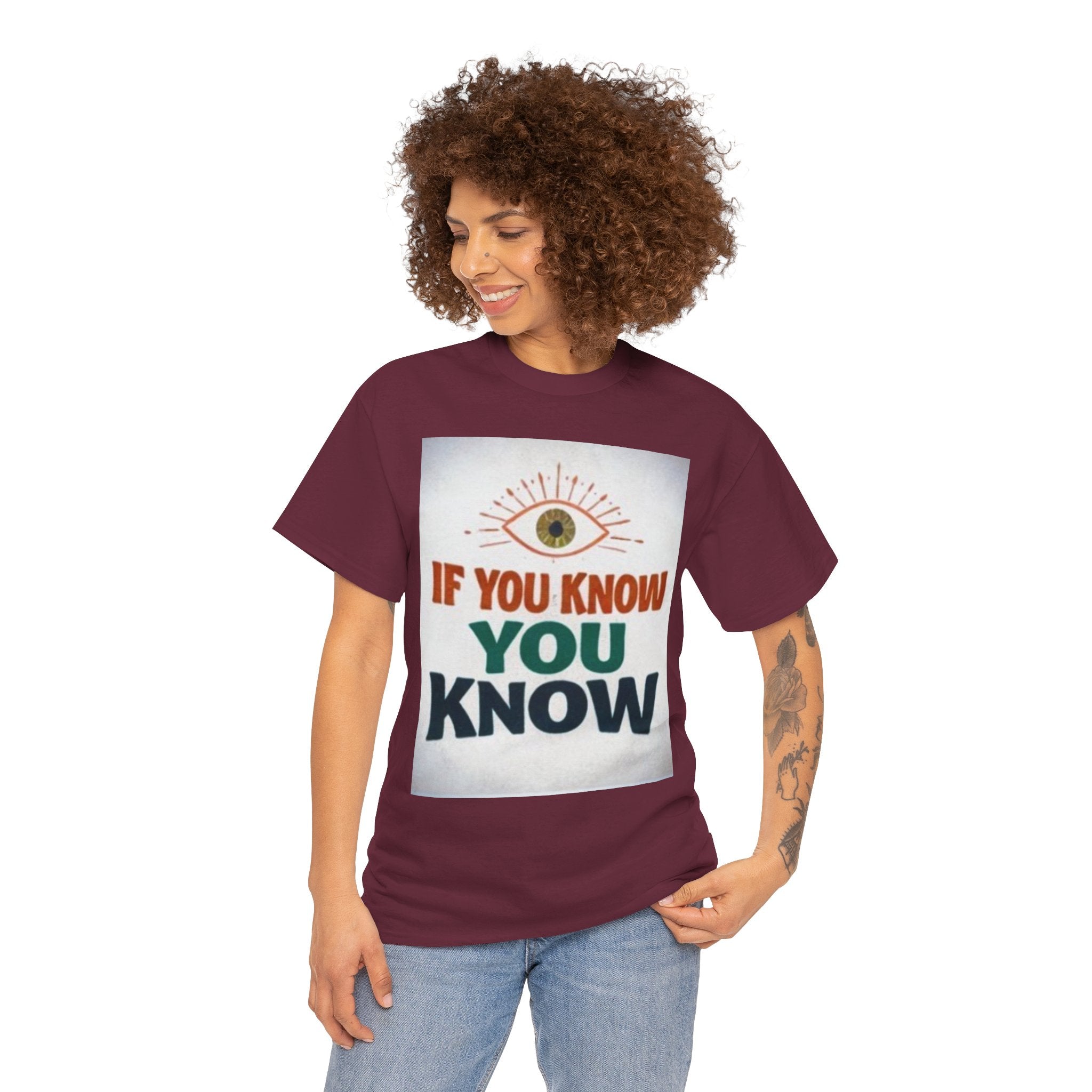 If You Know, You Know Retro Eye Tee — Vintage Graphic T-Shirt