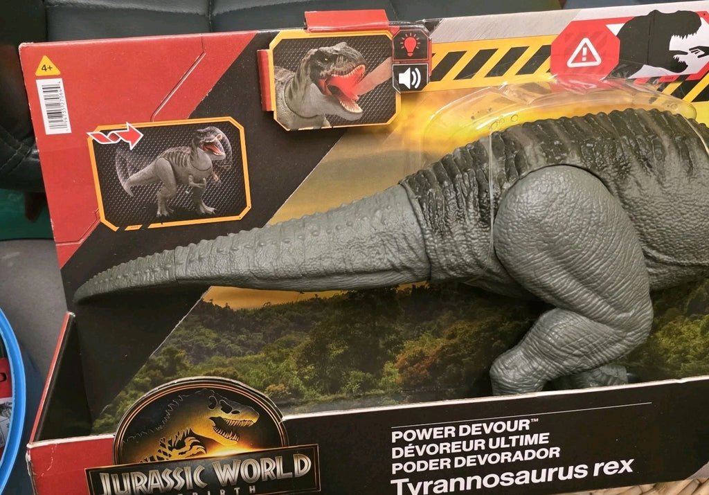 Mattel Jurassic World Dominion Super Colossal Tyrannosaurus Rex ​Action Figure