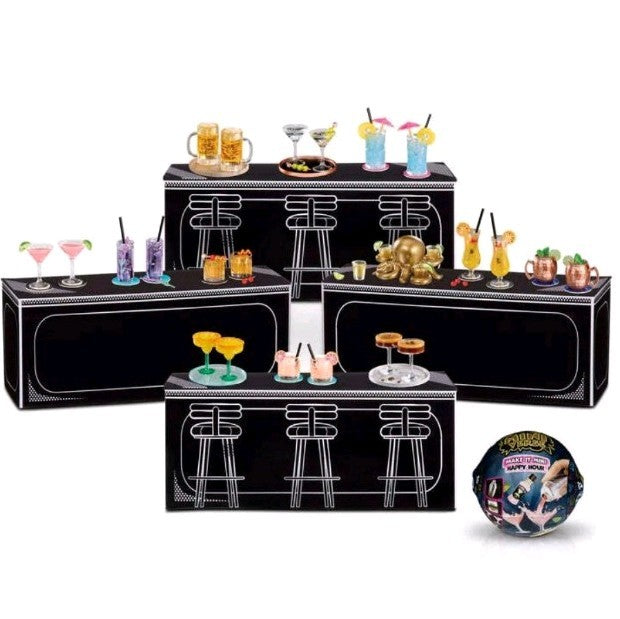 MGA's Miniverse - Make It Mini Happy Hour - Mini Collectibles for Adults 21+