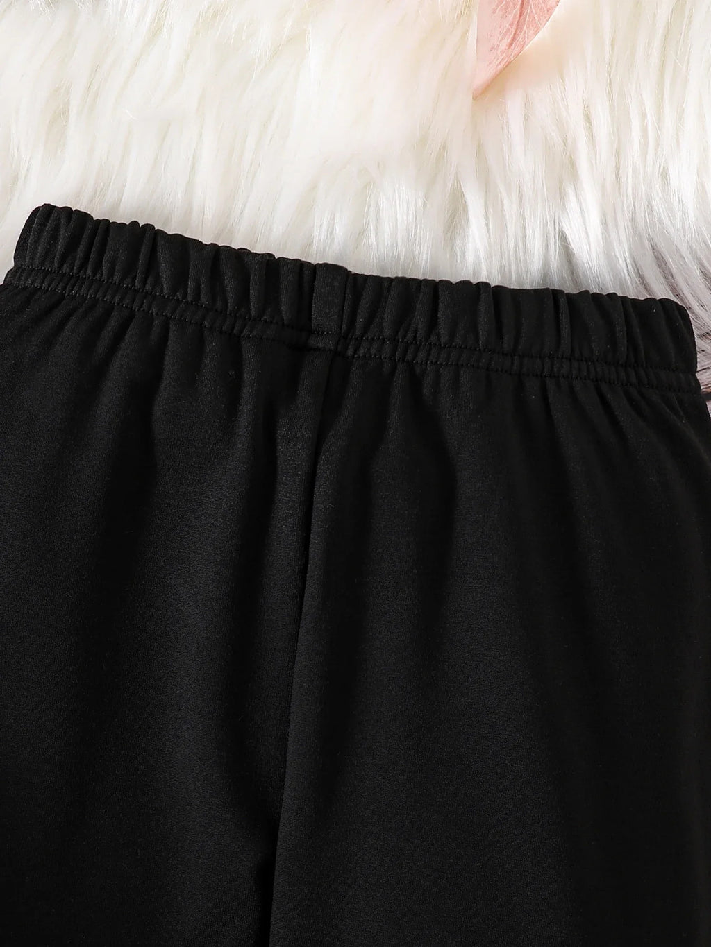 Spring and winter girls fashion home casual 2-piece micro stretch warm