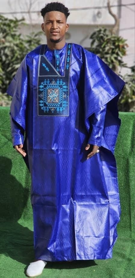 Traditional African Agbada, Men African Suit, Traditional Fabric, African Print