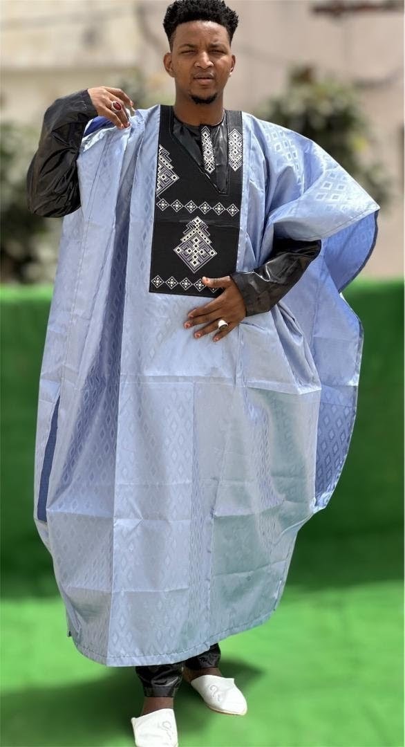 Traditional African Agbada, Men African Suit, Traditional Fabric, African Print