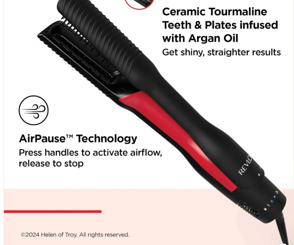 Revlon One Step 2 in 1 Dryer and Straightener.New and Factory Sealed