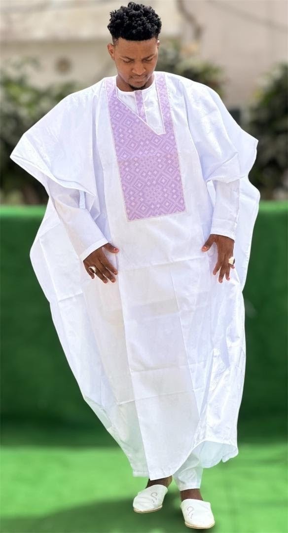 Traditional African Agbada, Men African Suit, Traditional Fabric, African Print