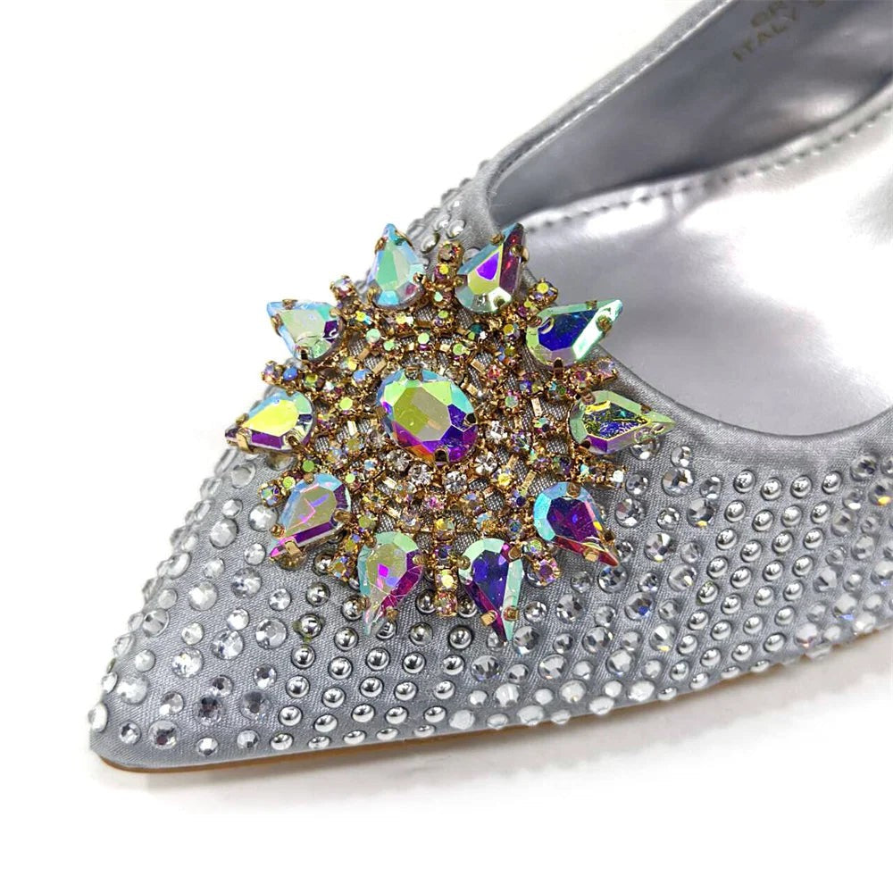 2024 Nigerian Design Evening Party Shoes And Bag Set Lucky Star Bag With