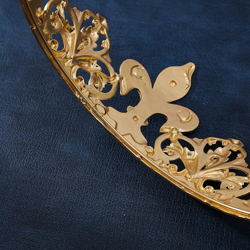 Retro Court Royal Crowns Queen King Pageant Prom Tiara Diadem Hair Ornaments