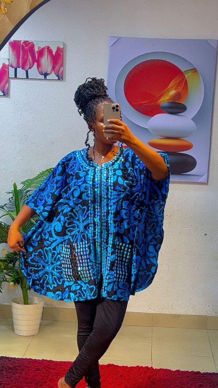 Ankara two piece set and Dresses for women, Africa Boubou