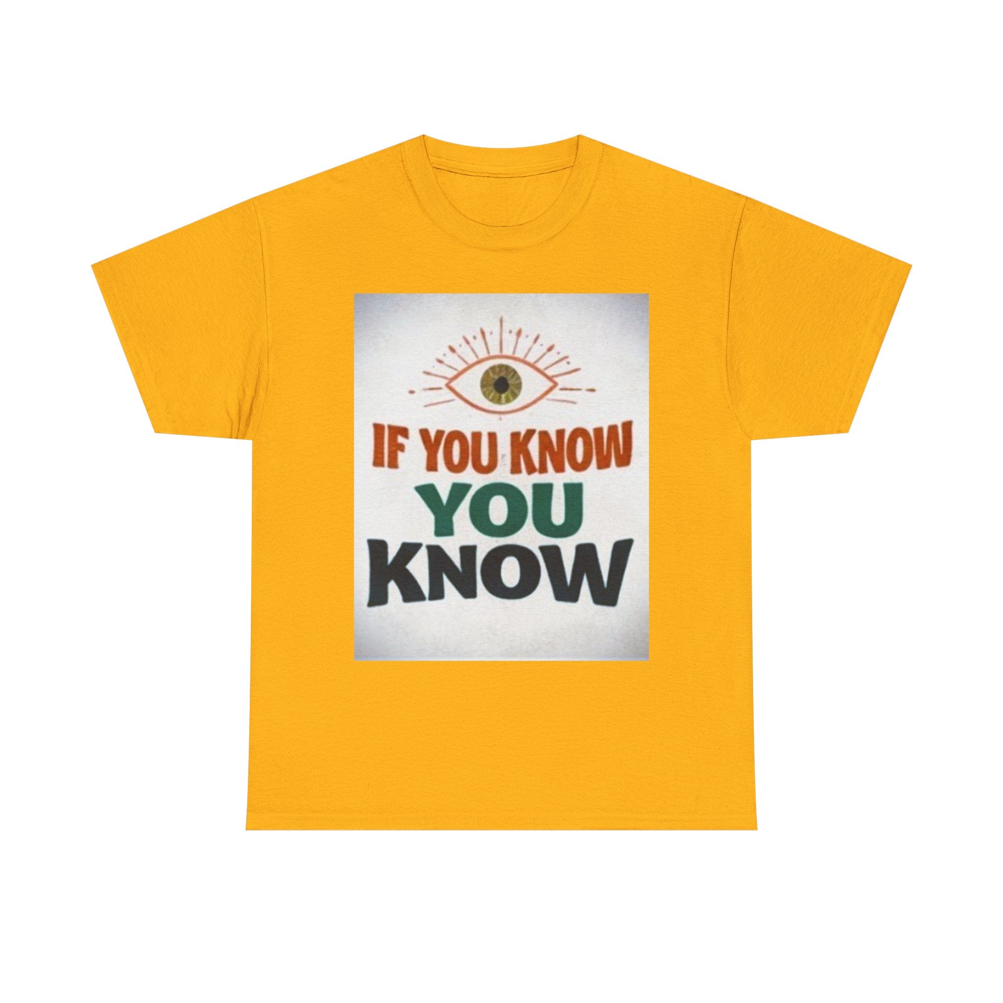 T-shirt rétro "If You Know You Know" | T-shirt graphique vintage