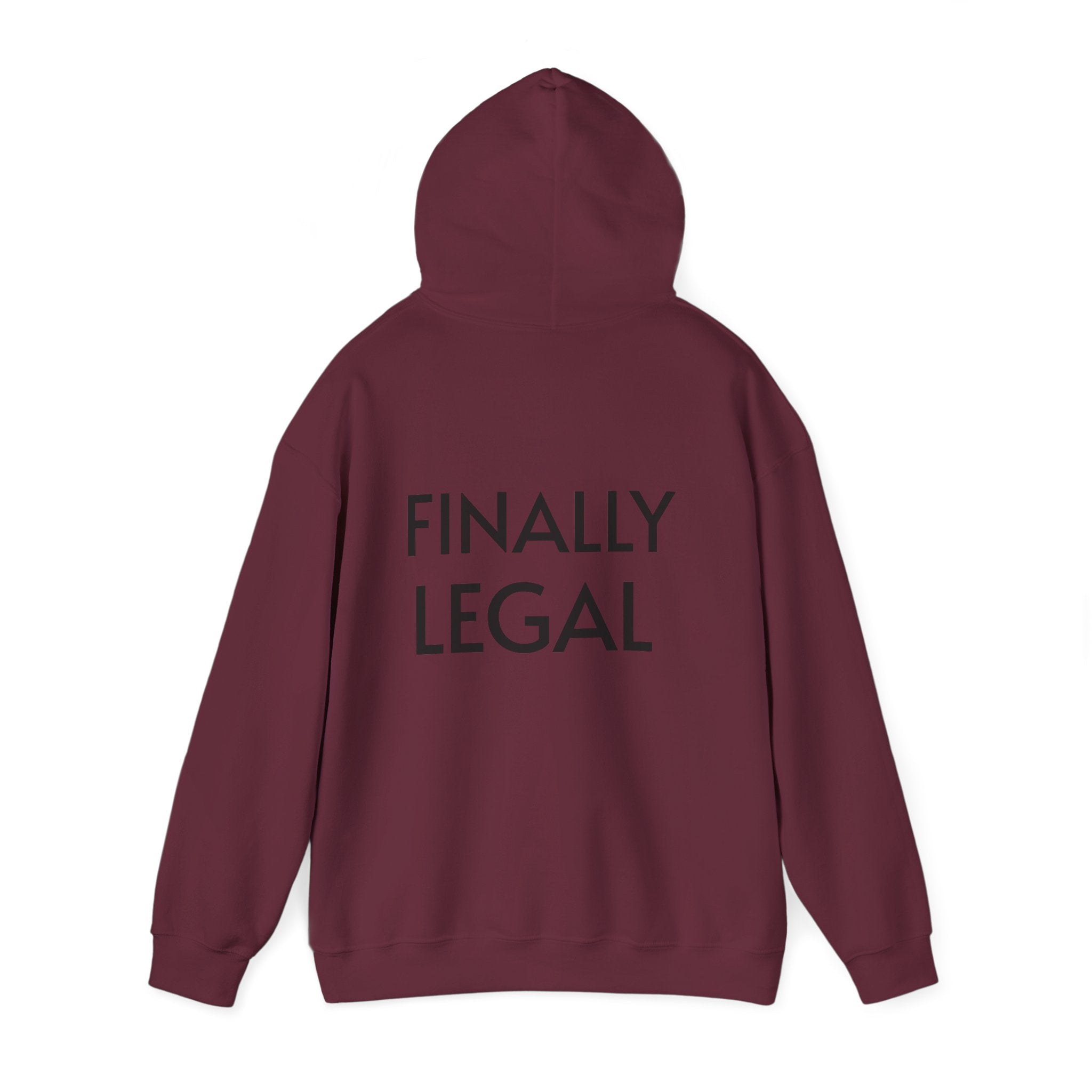 Finally Legal Hoodie | Photo Portrait African Woman Landscape