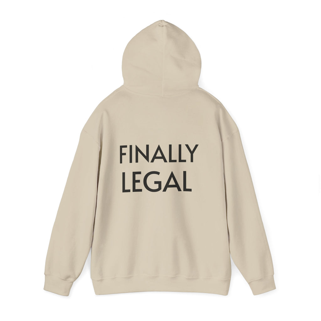 Finally Legal Hoodie | Photo Portrait African Woman Landscape