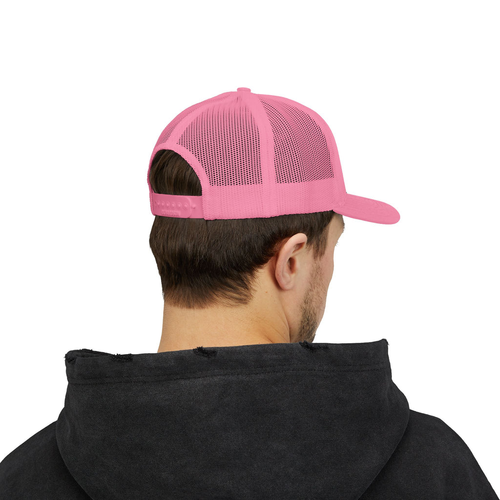 Finally Legal Snapback Trucker Cap | Rhinestone Script Mesh Back Hat