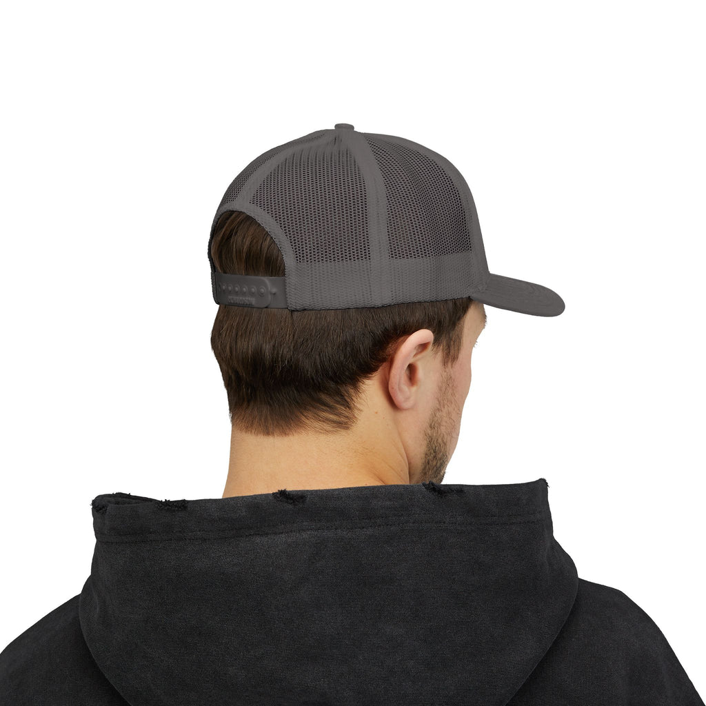 Finally Legal Snapback Trucker Cap | Rhinestone Script Mesh Back Hat