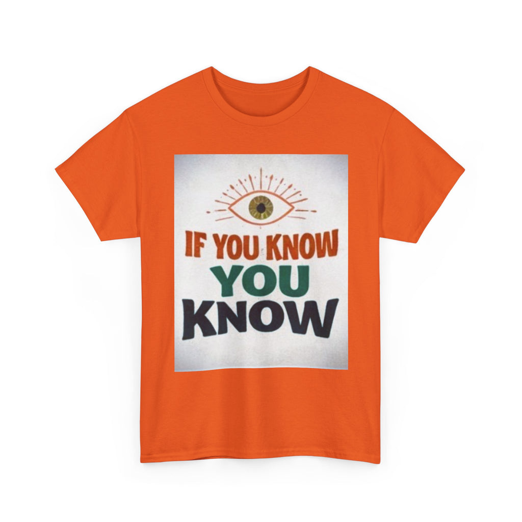 If You Know You Know Retro Eye Tee | Vintage Graphic T-Shirt