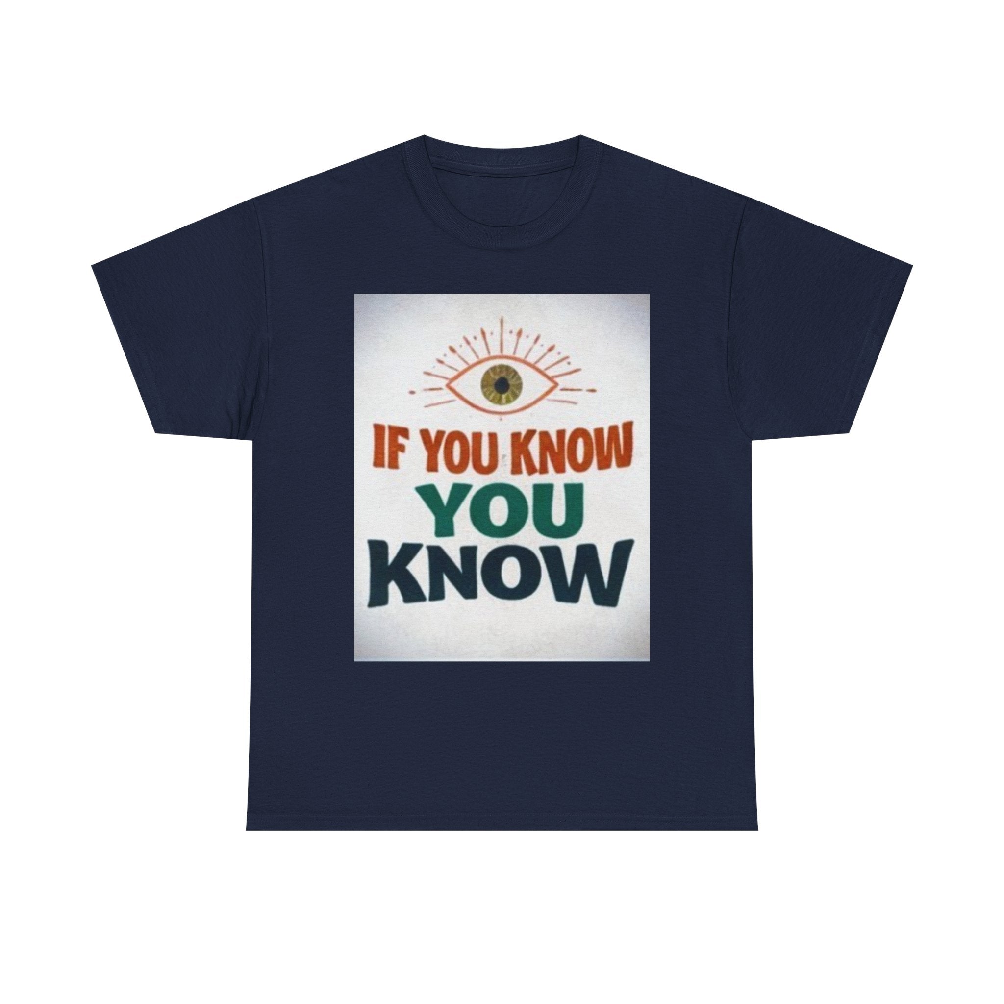 T-shirt rétro "If You Know You Know" | T-shirt graphique vintage
