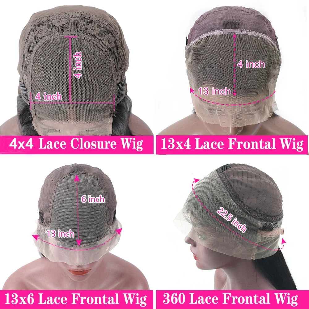 Perruques Lace Front 360 Cheveux Humains Body Wave Perruques Cheveux Humains Full Lace Frontal Brutes Indiennes Sans Colle 38 Pouces Perruque Lace Front HD