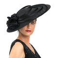 Fancy Christmas Sinamay Fascinator Perfect Wedding Hat Unique Derby Party Hat