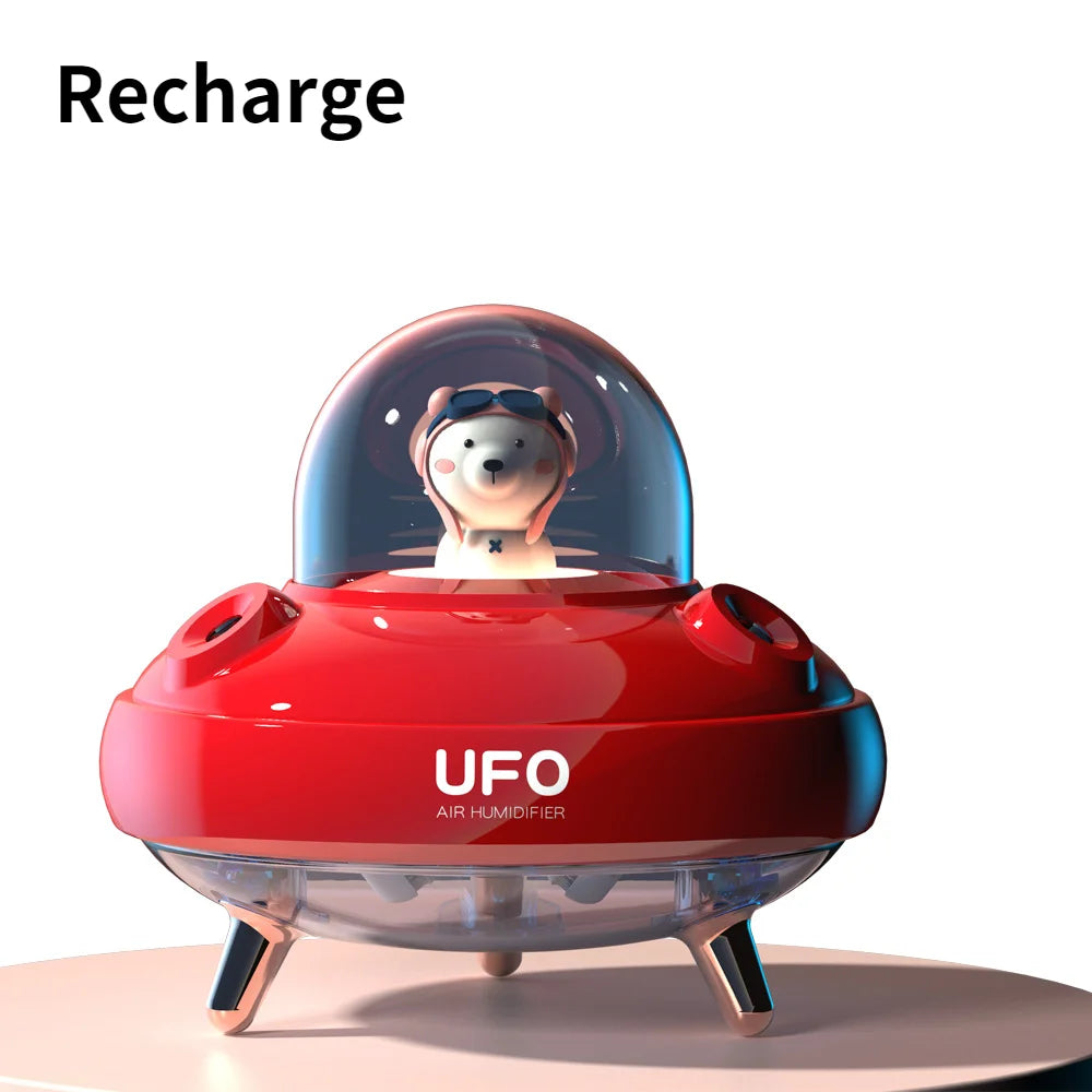 Cute Pet USB Mini Humidifier | Double Spray Aromatherapy Desktop Air Humidifier