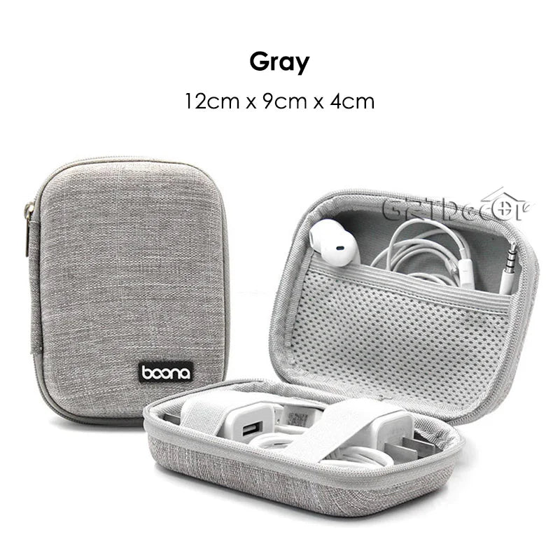 Sac de rangement HardDigital | Organiseur de voyage pour câbles, chargeurs et écouteurs | HotTrendyPicks