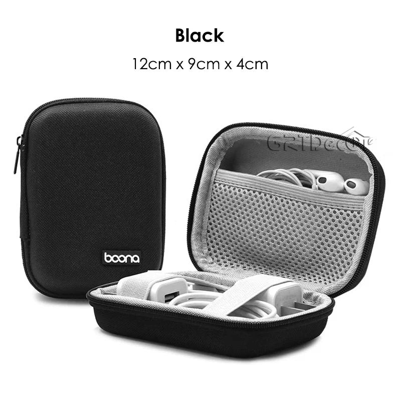 Sac de rangement HardDigital | Organiseur de voyage pour câbles, chargeurs et écouteurs | HotTrendyPicks