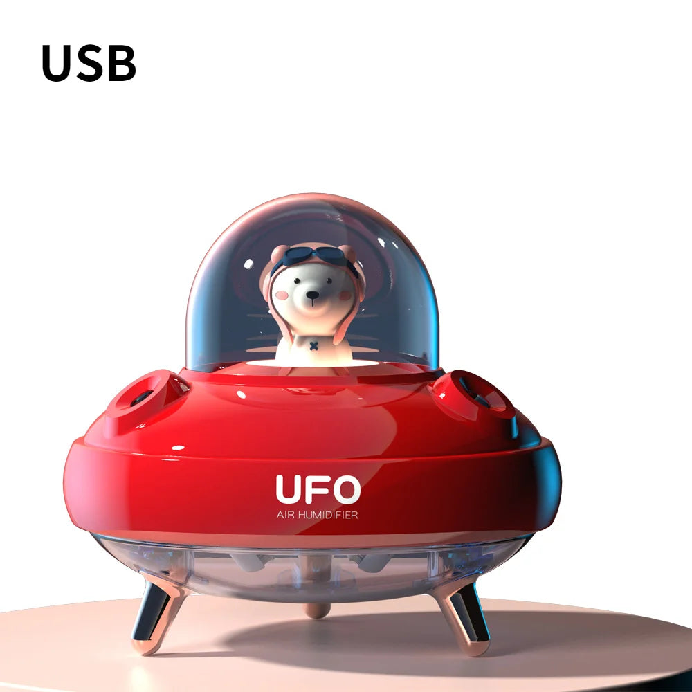 Cute Pet USB Mini Humidifier | Double Spray Aromatherapy Desktop Air Humidifier