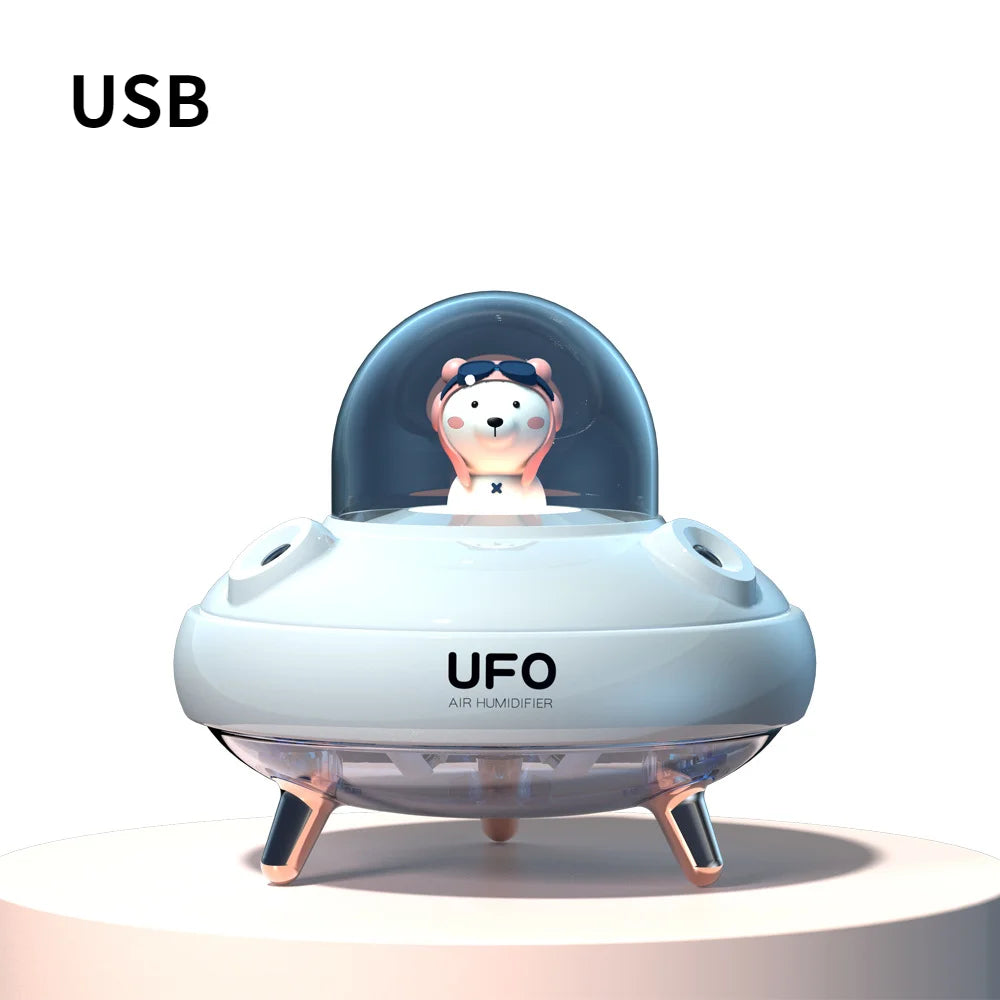 Cute Pet USB Mini Humidifier | Double Spray Aromatherapy Desktop Air Humidifier