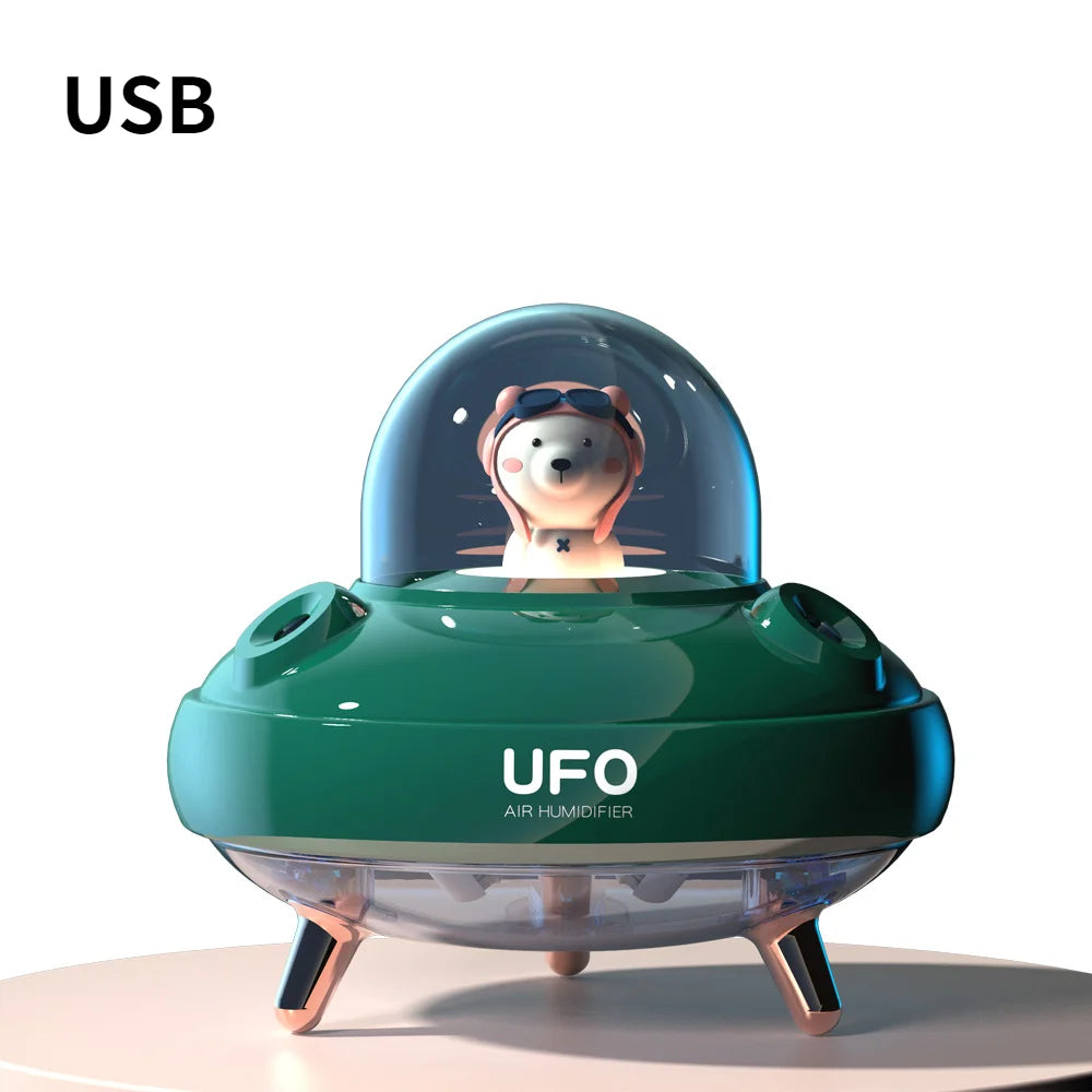 Cute Pet USB Mini Humidifier | Double Spray Aromatherapy Desktop Air Humidifier