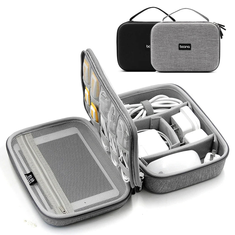 Sac de rangement HardDigital | Organiseur de voyage pour câbles, chargeurs et écouteurs | HotTrendyPicks