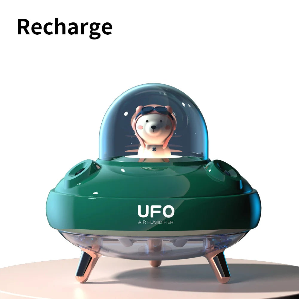 Cute Pet USB Mini Humidifier | Double Spray Aromatherapy Desktop Air Humidifier