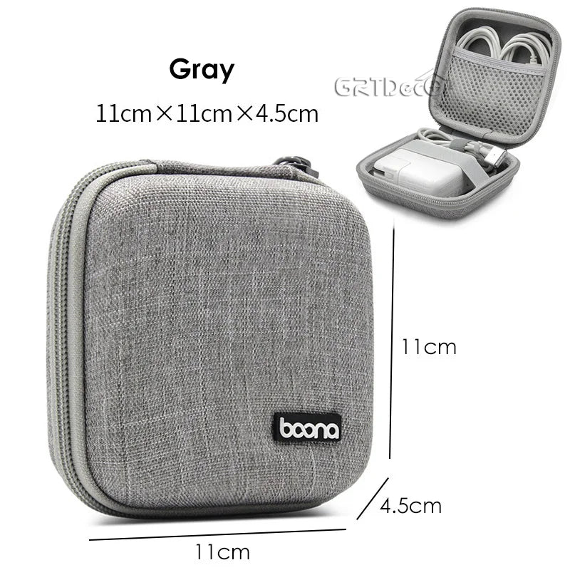 Sac de rangement HardDigital | Organiseur de voyage pour câbles, chargeurs et écouteurs | HotTrendyPicks