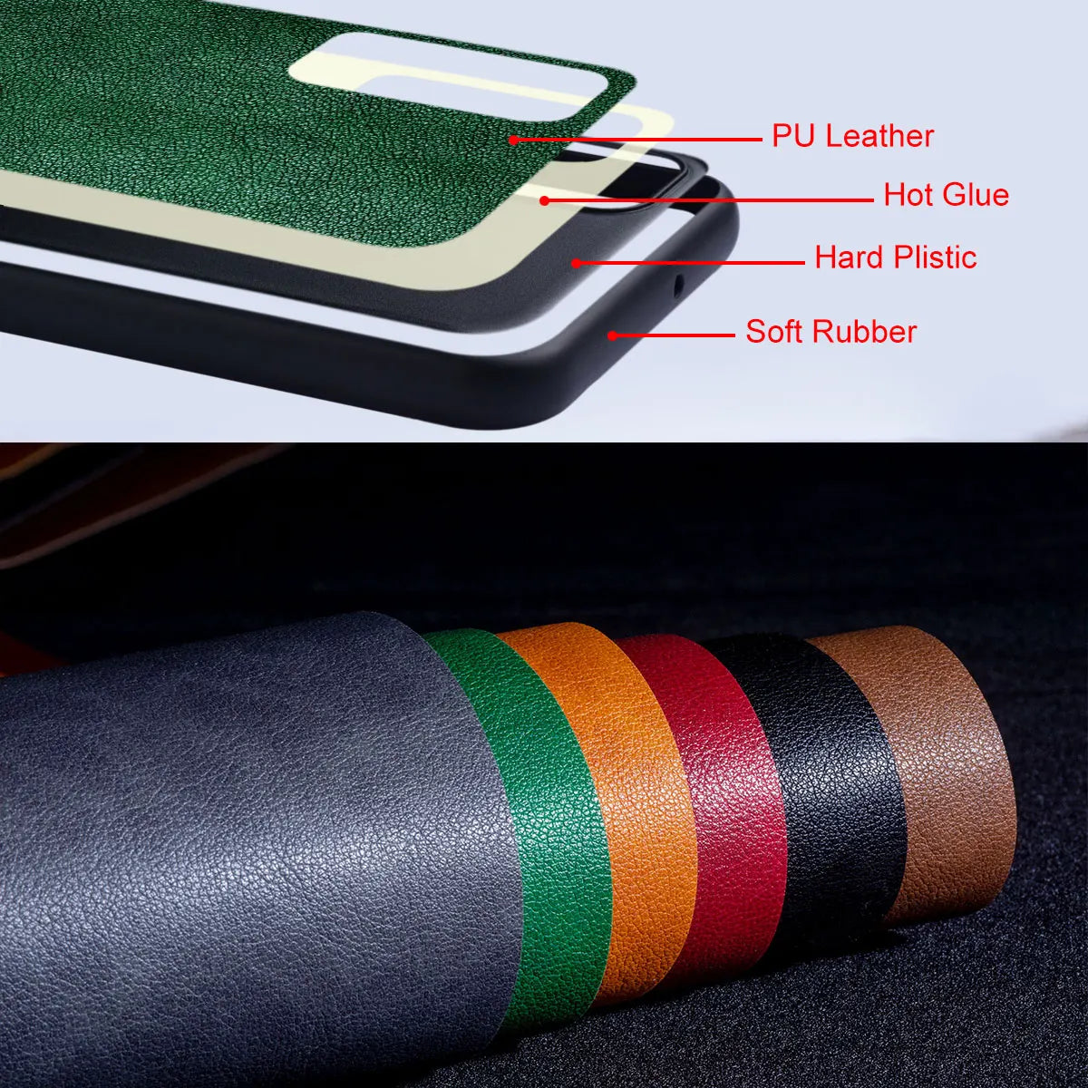 Premium Luxury leather Phone Case for Nubia Z70 Z60 Ultra Z60S Pro Retro Business Style Solid color cover funda capa