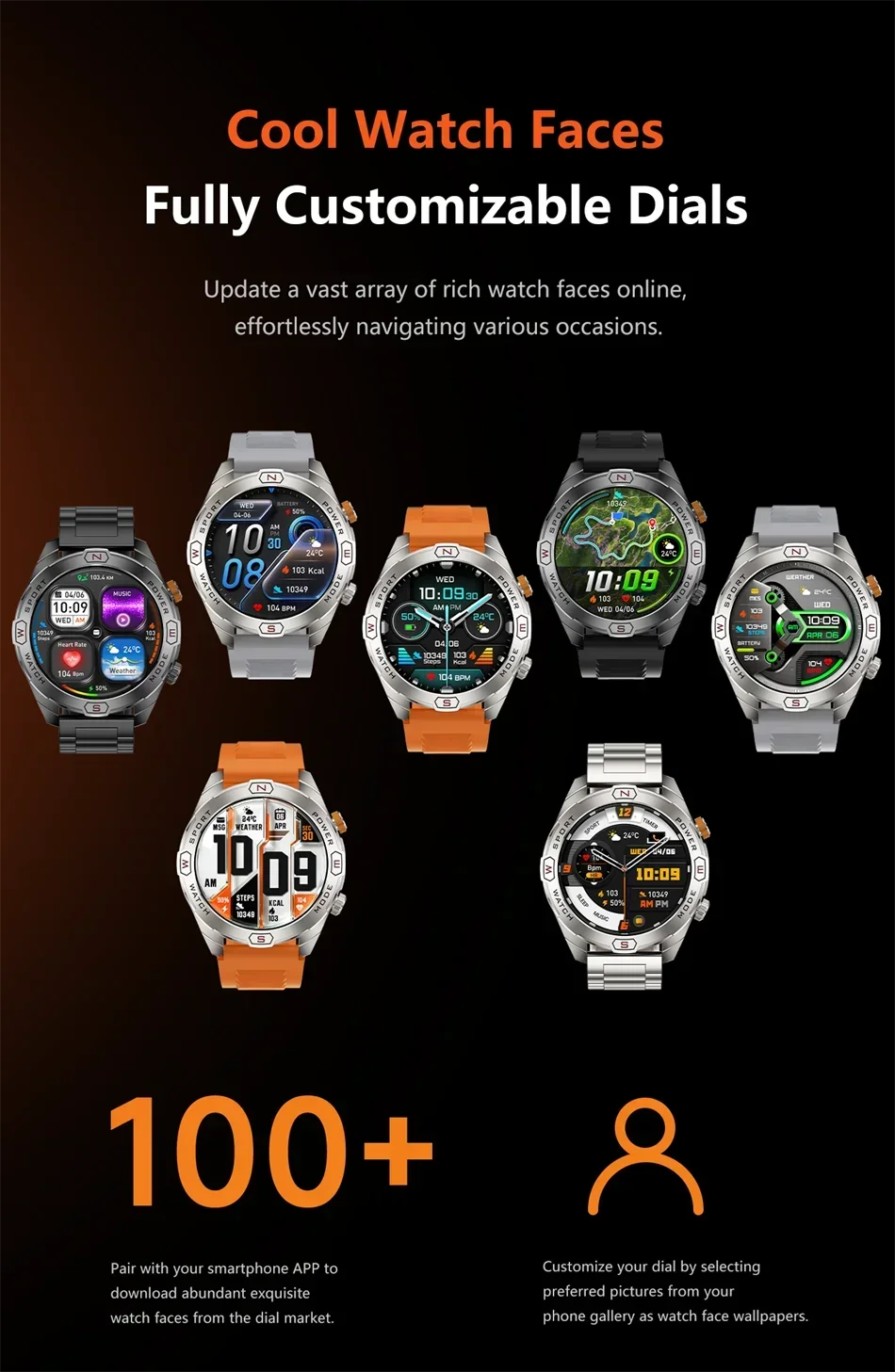 Military Grade 1200 mAh Battery Smart Watch Men LED Flashlight Outdoor Sports Fitness Tracker Compass Bluetooth Call Smartwatch