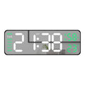 Digital LED Alarm Clock with Calendar,Temperature and Humidity. Acrylic or