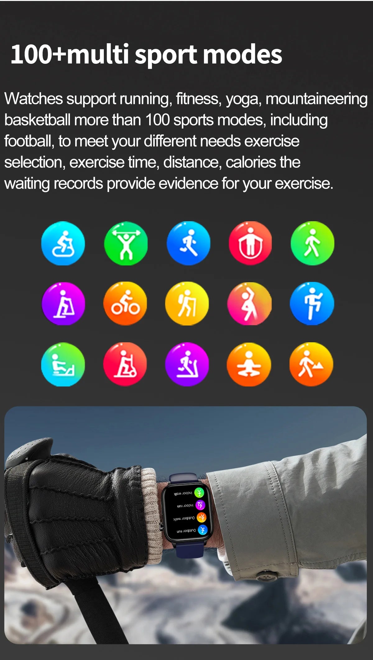 2025 AI Health Smartwatch | ECG+PPG Blood Lipids Uric Acid Body Composition | Men