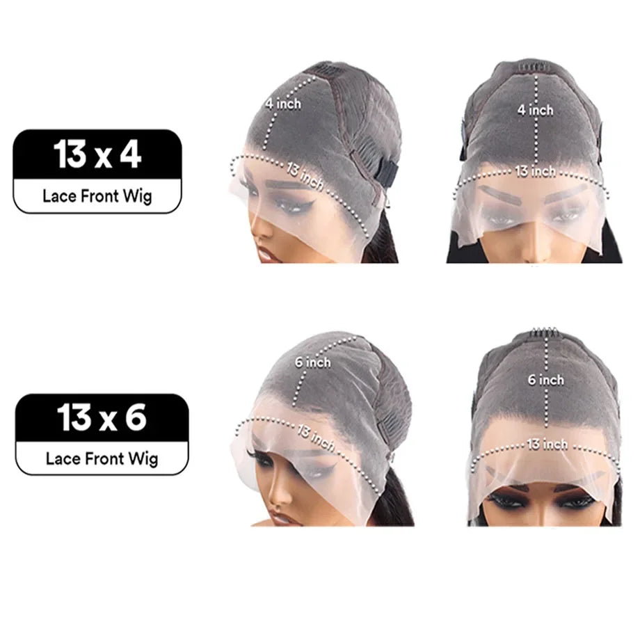 Perruques de cheveux humains brésiliens bouclés à l'eau pré-épilées Hd 250 % Loose Deep Wave 30 38 40 pouces 13x6 HD Lace Frontal