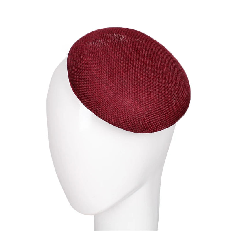 Rose Flower Pillbox Fascinator Hat | Elegant Wedding & Derby Headpiece