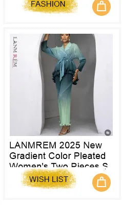 LANMREM Niche New Pleated Women's Two Pieces Set Round Collar Long Sleeve Irregular Patchwork T-shirt And Fishtail Skirt 2DB5114