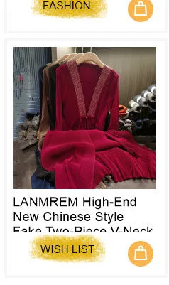LANMREM Tie Flower Lantern Sleeve Pleated Women's Dress 2026 Spring New Lace Up Waist Design Round Collar Elastic Cloth 2DB6619