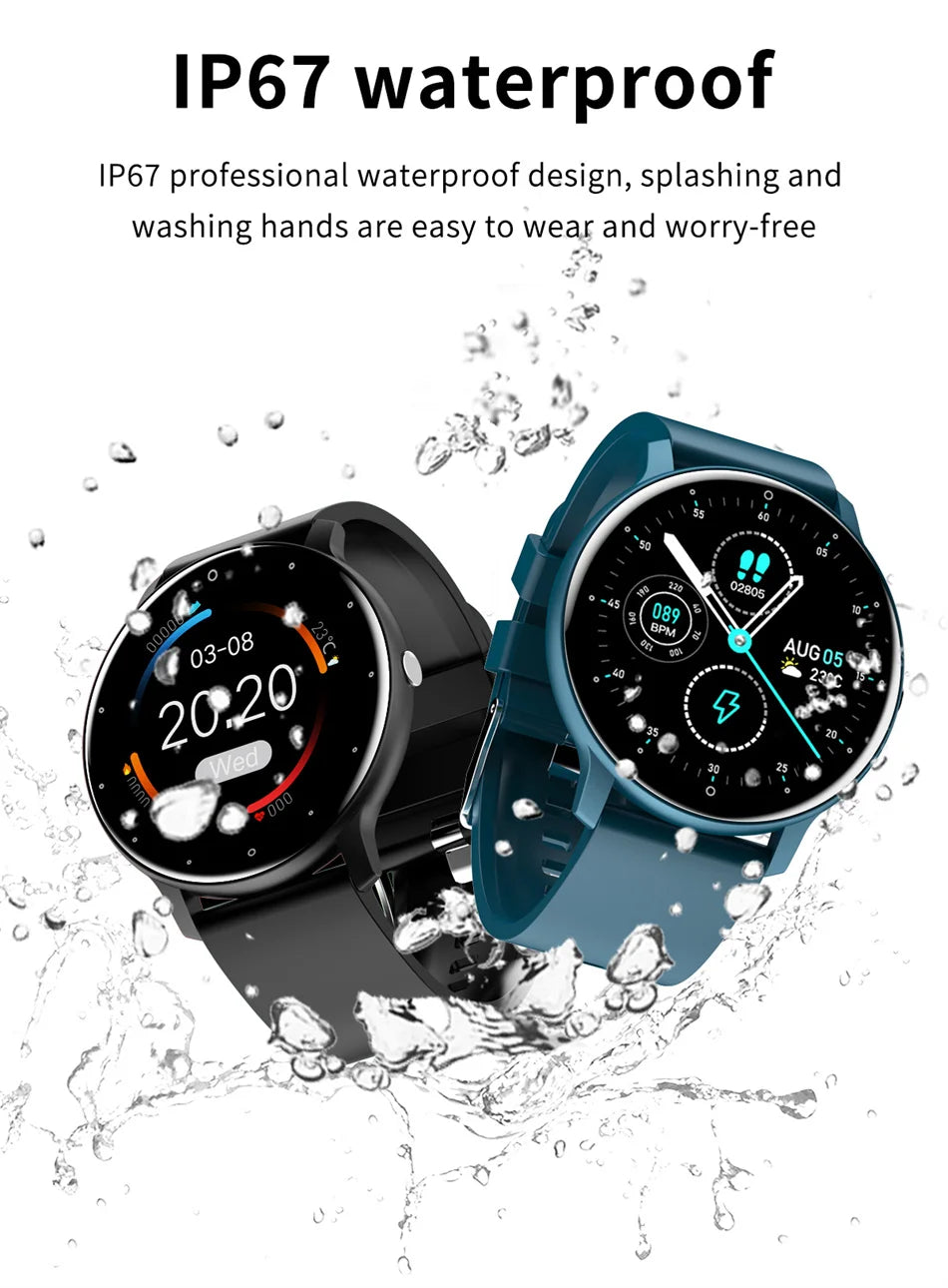 2026 New Ultra-Slim Smart Watch Men 100+ Sports Modes Heart Rate Monitoring AI Voice Assistant Bluetooth Call Smartwatches