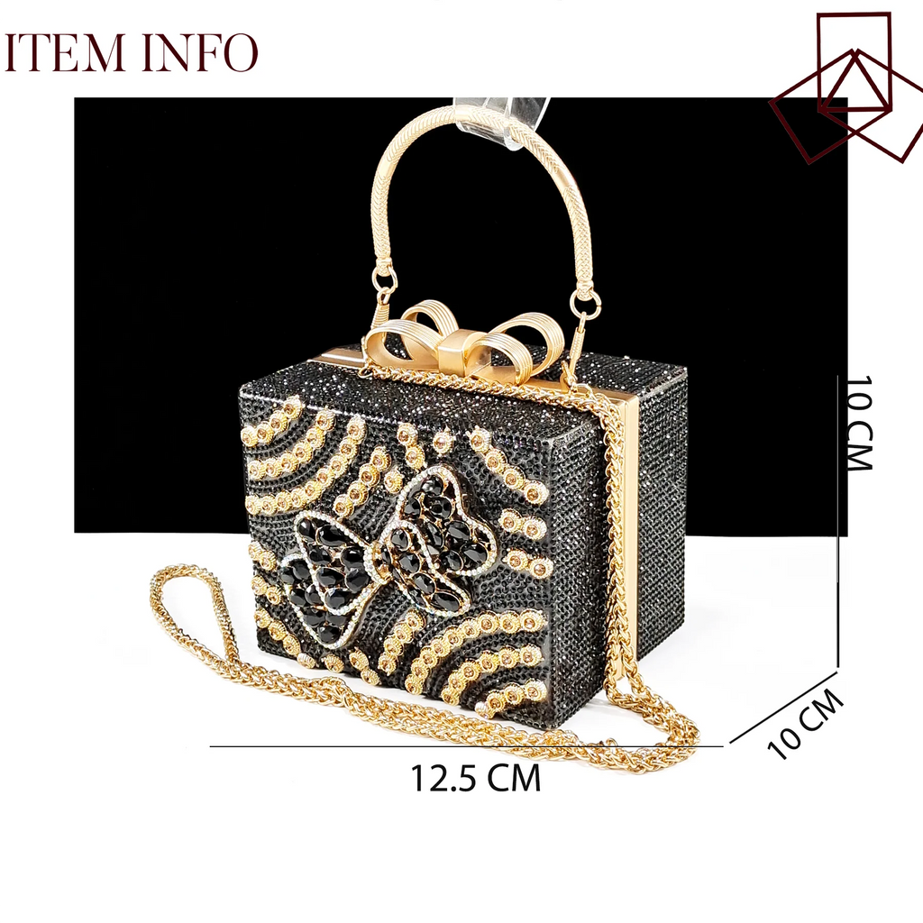 2026 New Arrival Italian-Inspired Champange Rhinestone Pointed Toe Women’s High Heels with Matching Handbag Set Elegant Wedding