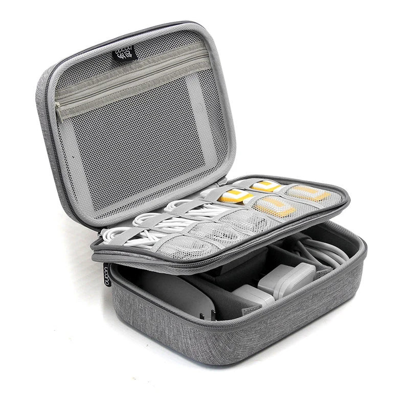 Sac de rangement HardDigital | Organiseur de voyage pour câbles, chargeurs et écouteurs | HotTrendyPicks