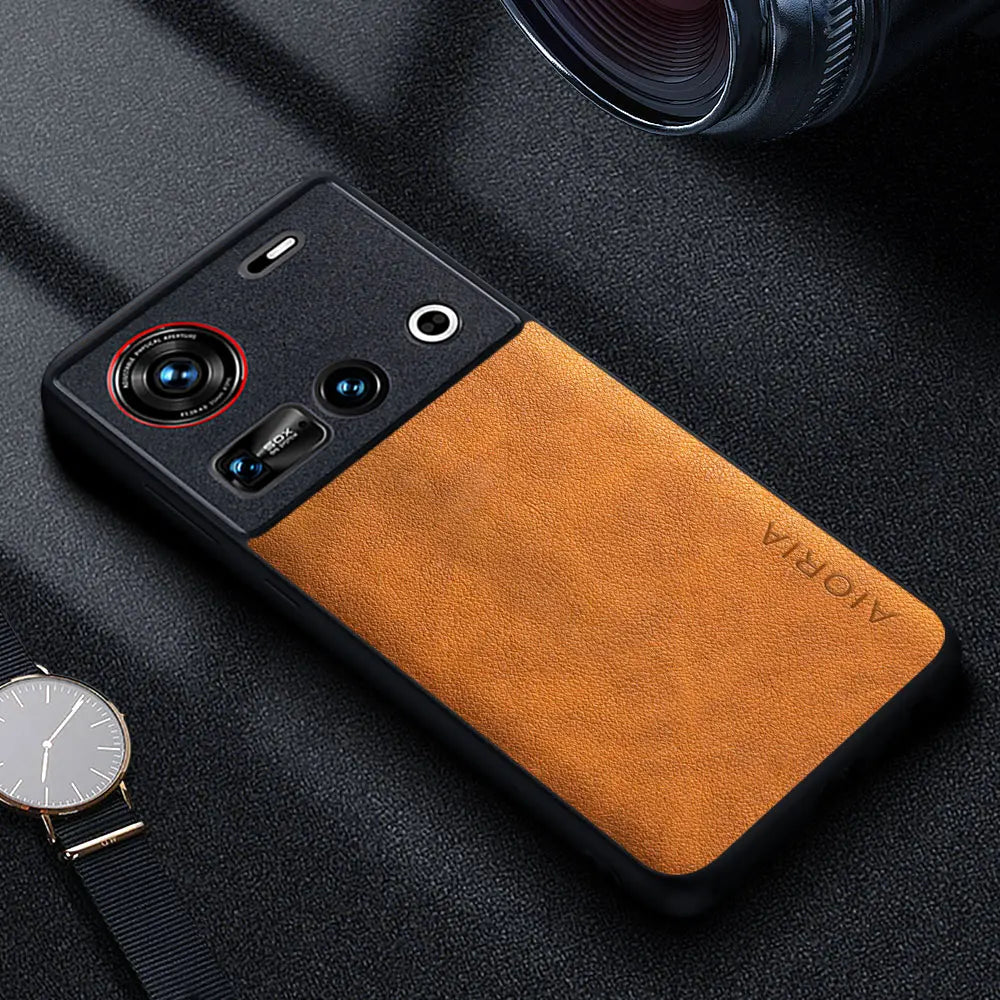 Nubia Z70 Ultra / Z60 Ultra / Z60S Pro Leather Phone Case – Retro Business Style